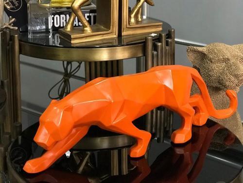 Dekoratif Kübik Leopar Biblo