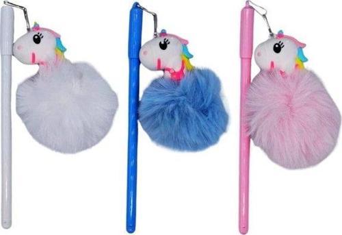 - Tombul Unicorn Ponpon Jel Tükenmez Kalem