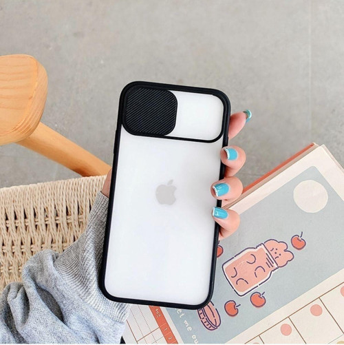 iPhone 11 6.1" Uyumlu Kamera Lens Korumalı Sürgülü Kılıf