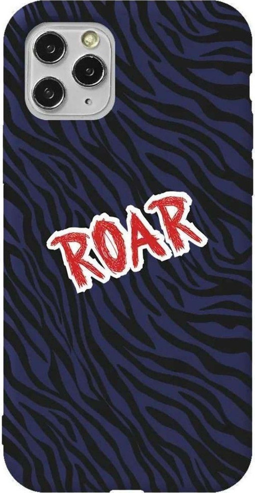 İphone 11 Pro Max Lacivert Renkli Silikon Telefon Kılıfı - Roar