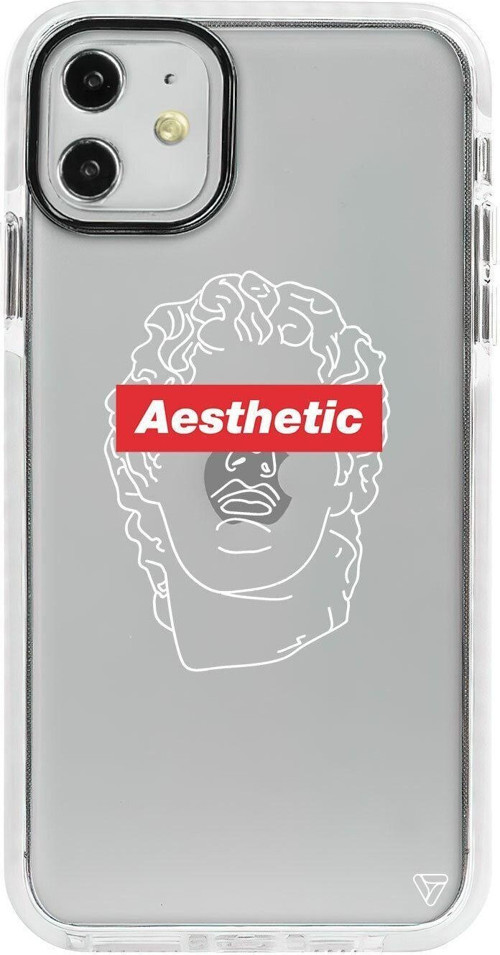 iPhone 11 Beyaz Impact Aesthetic Premium Telefon Kılıfı