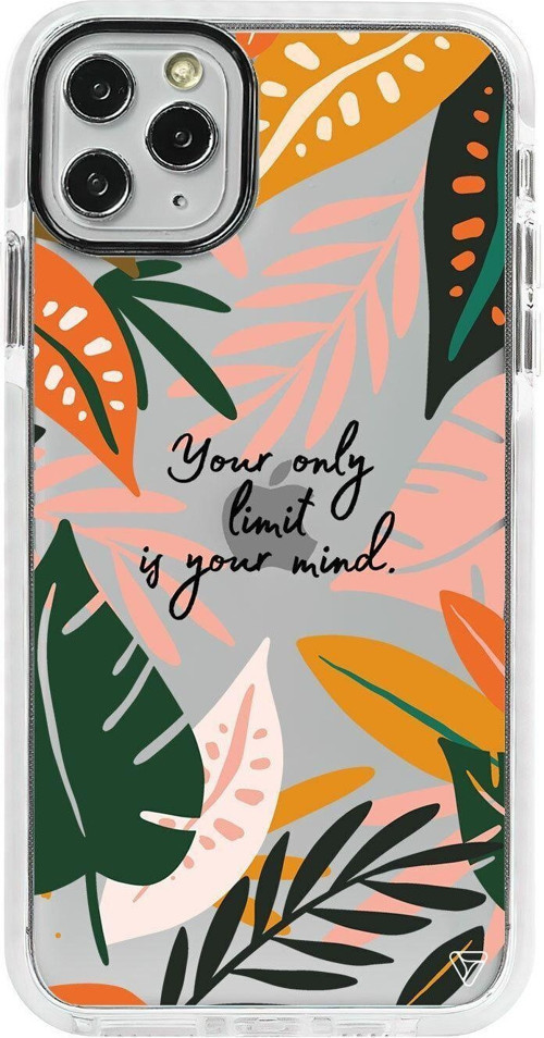 İphone 11 Pro Beyaz Impact Limit Is Your Mind Premium Telefon Kılıfı