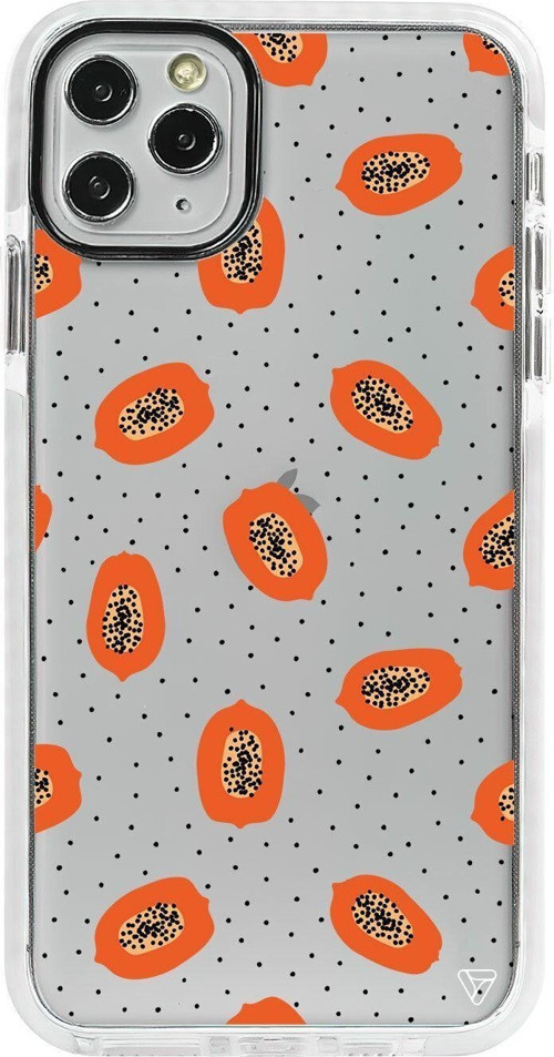 İphone 11 Pro Beyaz Impact Papaya Premium Telefon Kılıfı
