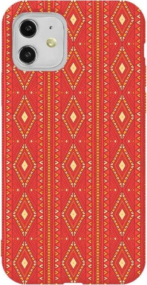 iPhone 11 Turuncu Renkli Silikon Telefon Kılıfı - Kilim