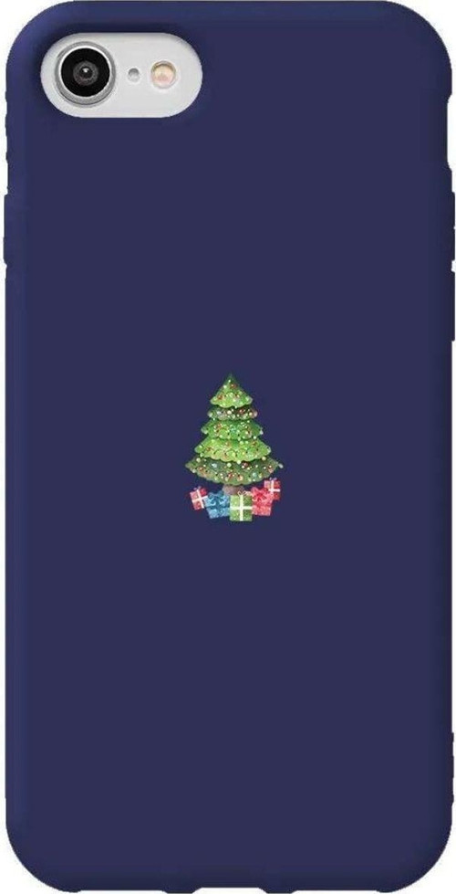 iphone Se 2020 Lacivert Renkli Silikon Telefon Kılıfı - Gifty Tree