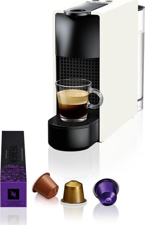 C35 White Essenza Mini Bundle Kahve Makinesi