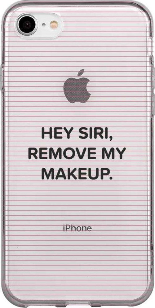 iphone Se 2020 Seffaf Telefon Kılıfı - Hey Siri