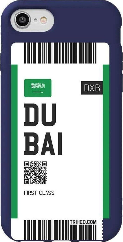iphone Se 2020 Lacivert Renkli Silikon Telefon Kılıfı - Dubai Bileti