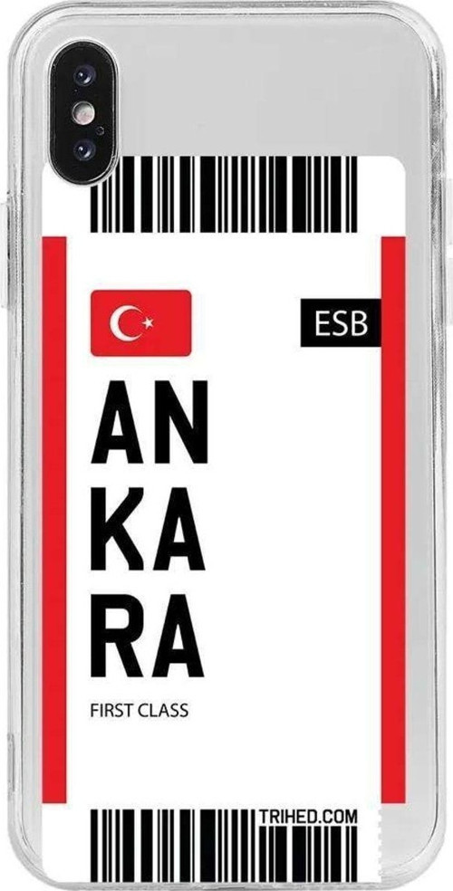 İphone X Seffaf Telefon Kılıfı - Ankara Bileti