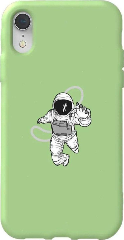 İphone XR Açık Yeşil Renkli Silikon Telefon Kılıfı - Touch