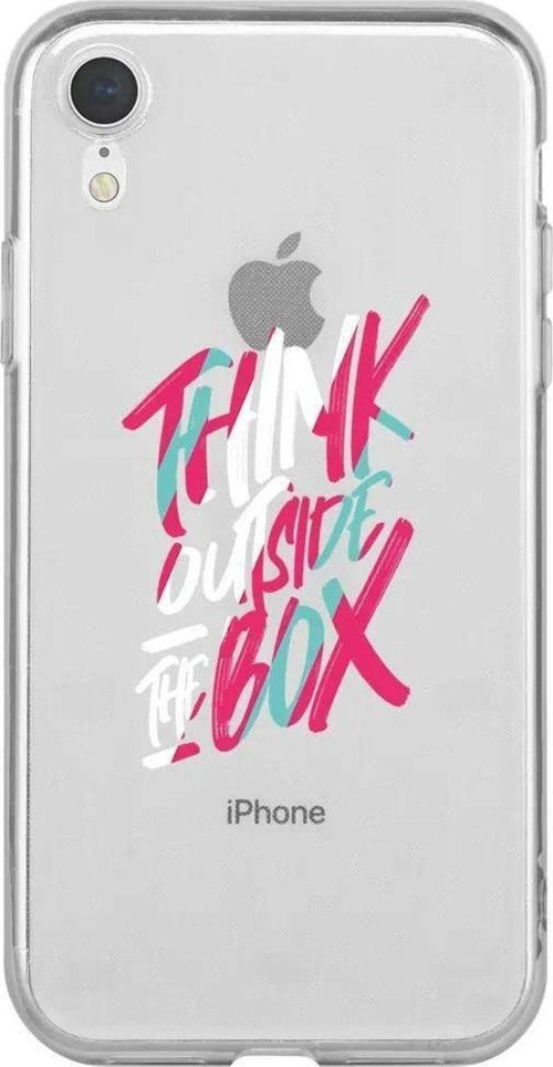 İphone XR Seffaf Telefon Kılıfı - Outside Box