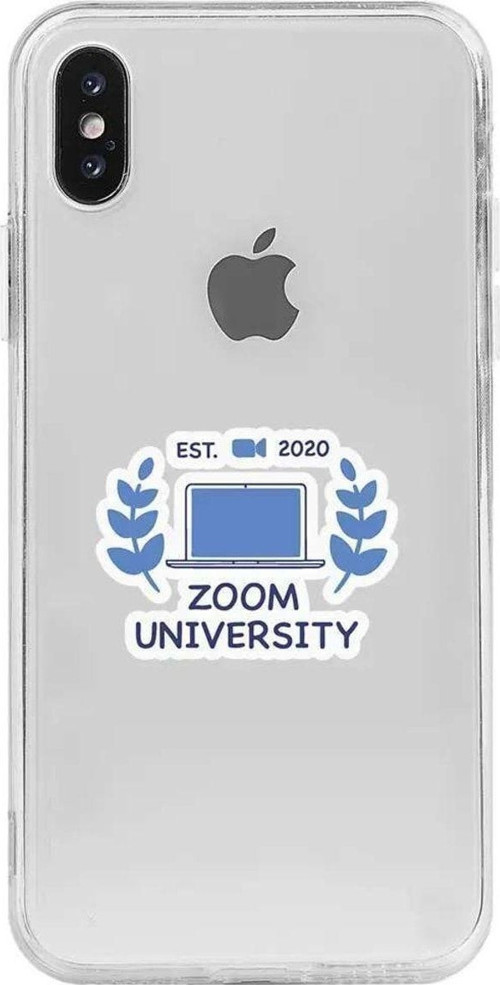 İphone XS Seffaf Telefon Kılıfı - Zoom Üniversitesi