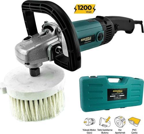 Anadolustrong ANS1002DF 6 Kademeli 1200W Pasta Cila Koltuk Yıkama Makinesı Dönerli Fırça