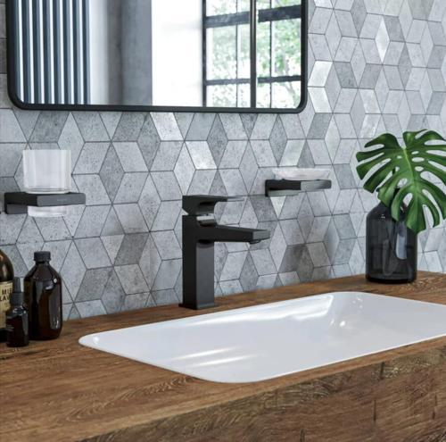 Metropol Lavabo Bataryası 110 Satin Siyah 32507670