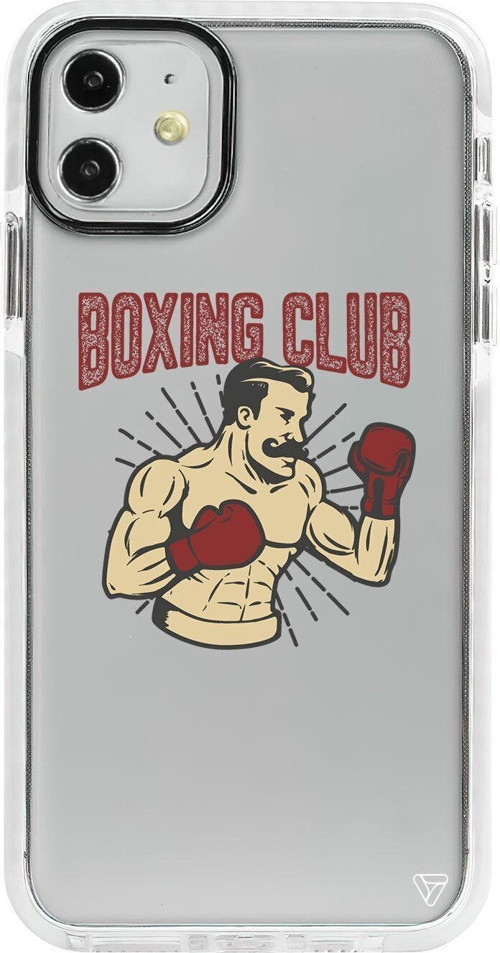 iPhone 11 Beyaz Impact Boxing Club Premium Telefon Kılıfı
