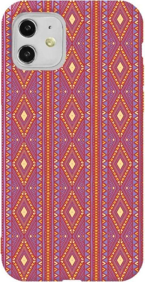 iPhone 11 Lila Renkli Silikon Telefon Kılıfı - Kilim