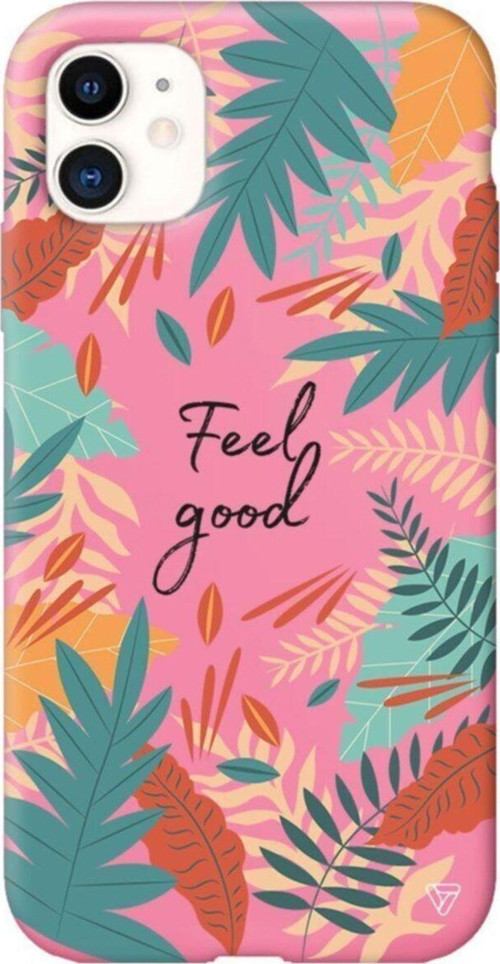 iPhone 11 Pembe Renkli Silikon Feel Good Telefon Kılıfı