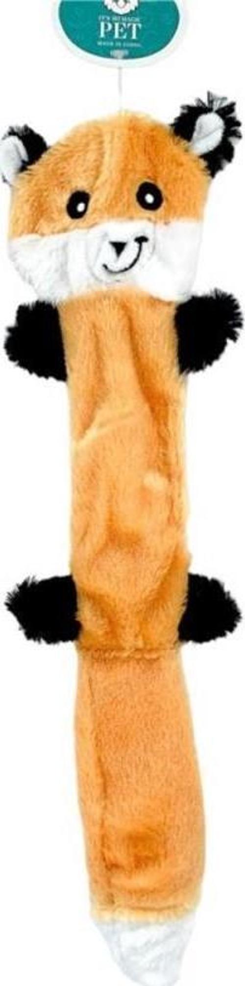 W557 Kedi ve Köpek Peluş Oyuncak Turuncu