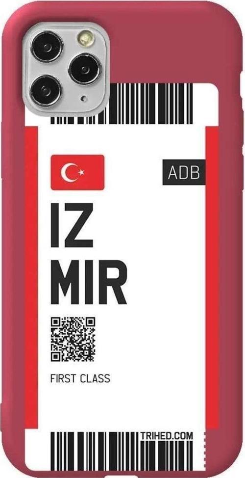 İphone 11 Pro Bordo Renkli Silikon Telefon Kılıfı - Izmir Bileti