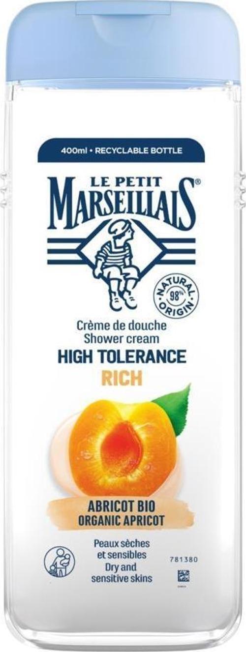 High Tolerance Organik Kayısı Duş Jeli 400 ml