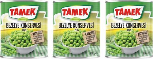 Bezelye Konservesi 830 gr x 3 Adet