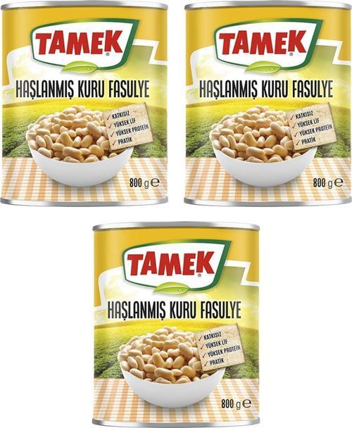 Haşlanmış Kuru Fasulye 800 Gr x 3'Lü Paket