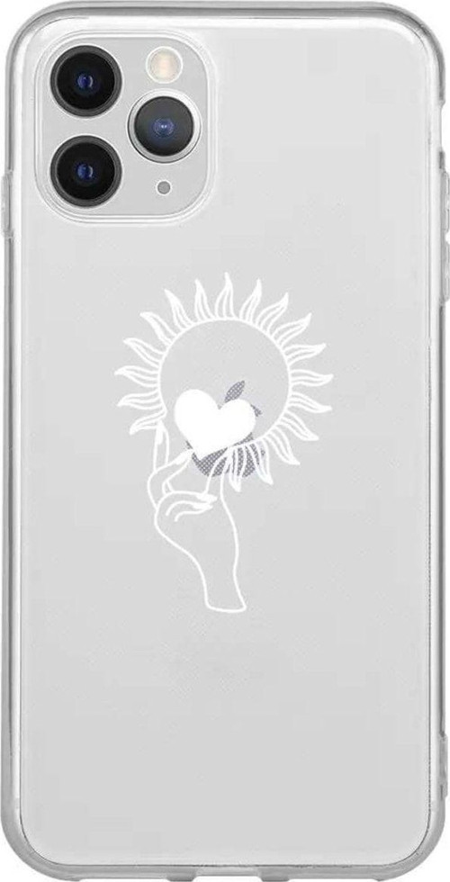 İphone 11 Pro Max Seffaf Telefon Kılıfı - Keep Heart