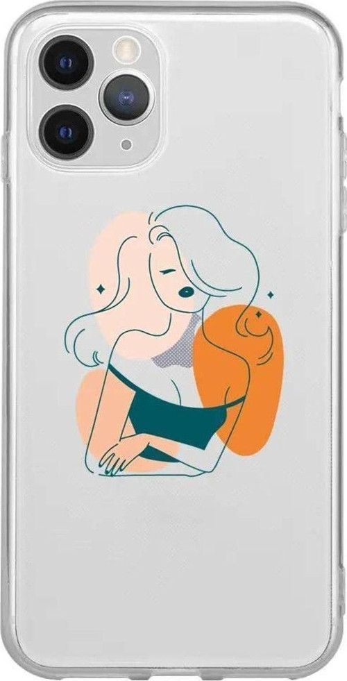 İphone 11 Pro Max Seffaf Telefon Kılıfı - Pretty