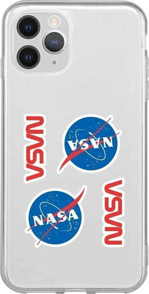İphone 11 Pro Max Seffaf Telefon Kılıfı - Space Station