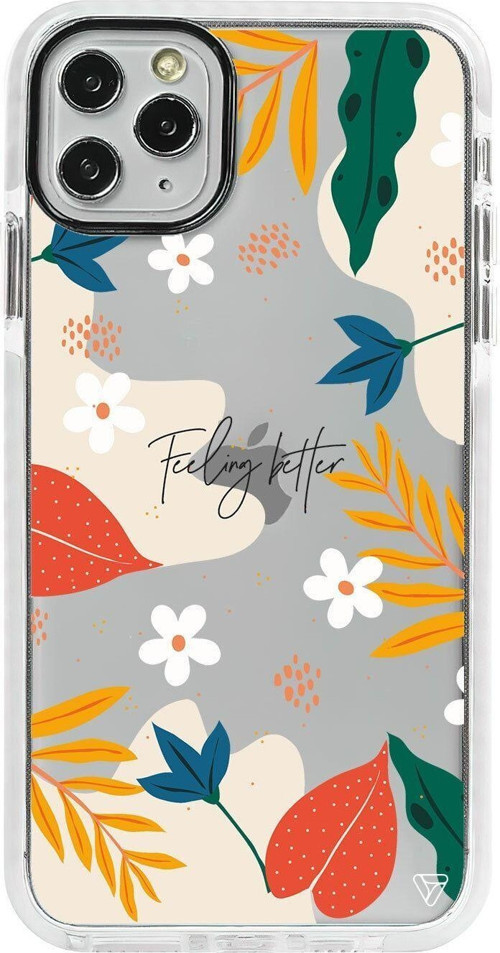 İphone 11 Pro Max Uyumlu Beyaz Impact Feeling Better Premium Telefon Kılıfı