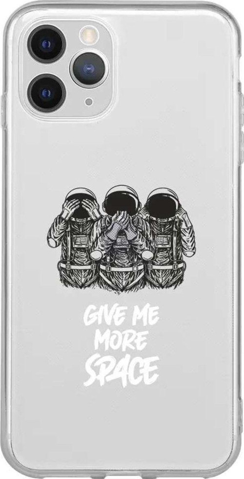 İphone 11 Pro Seffaf Telefon Kılıfı - 3 Maymun