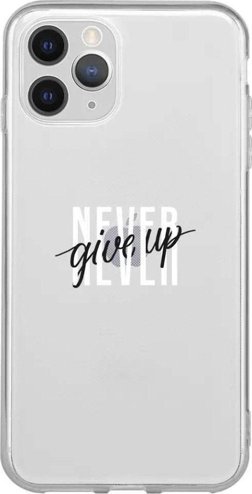 İphone 11 Pro Seffaf Telefon Kılıfı - Never Give Up 4