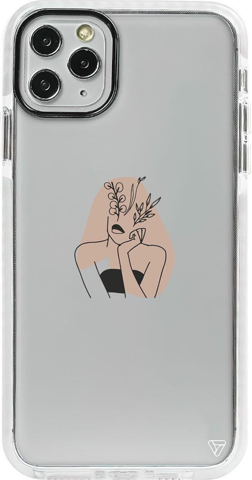 İphone 11 Pro Max Beyaz Impact Listen Premium Telefon Kılıfı