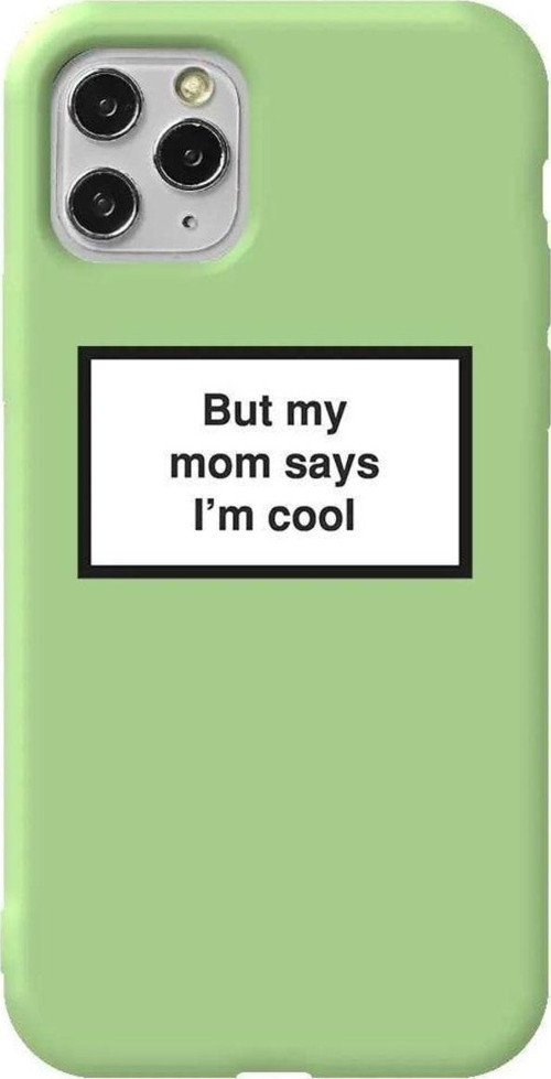 İphone 11 Pro Max Açik Yesil Renkli Silikon Telefon Kılıfı - I'm Cool