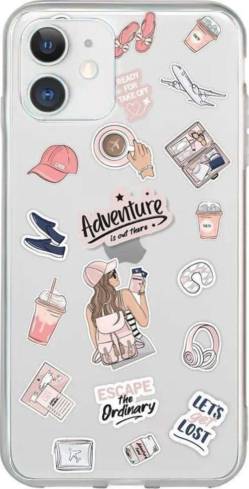 iPhone 11 Seffaf Telefon Kılıfı - Adventure