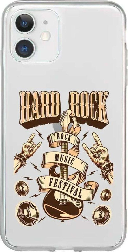iPhone 11 Seffaf Telefon Kılıfı - Hard Rock