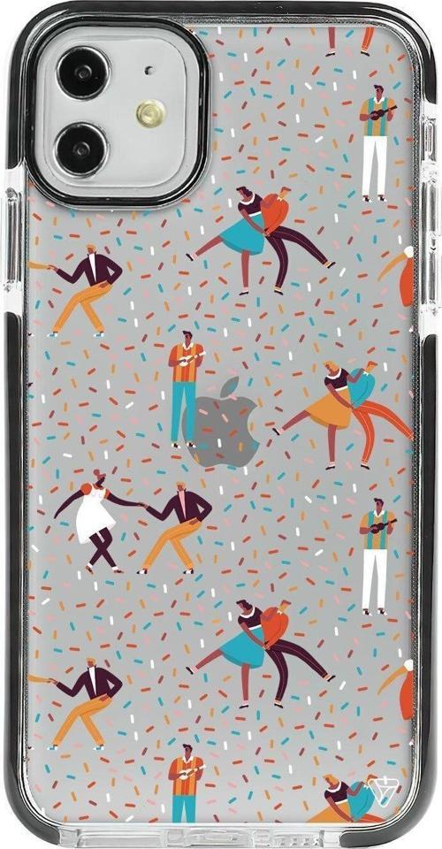 iPhone 11 Siyah Impact Dans Ve Insanlar Premium Telefon Kılıfı