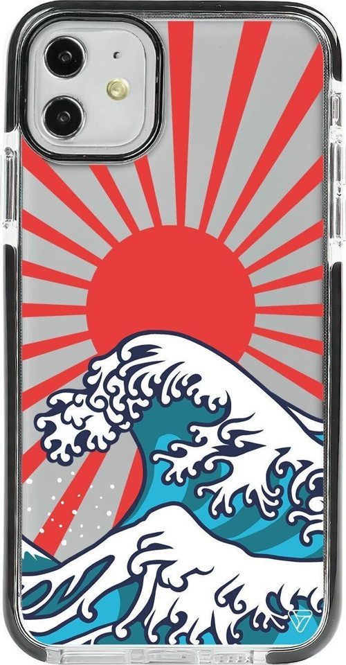 iPhone 11 Siyah Impact Japan Wave Premium Telefon Kılıfı