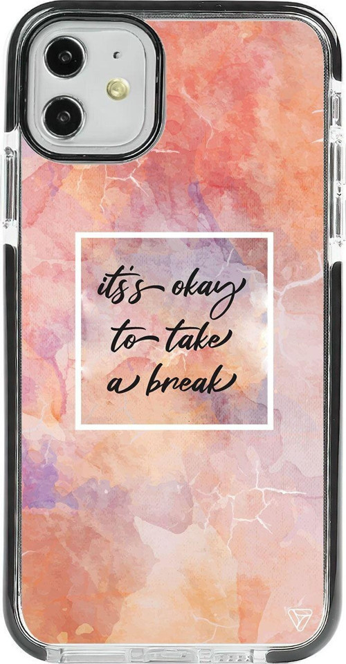 iPhone 11 Siyah Impact Take A Break Premium Telefon Kılıfı