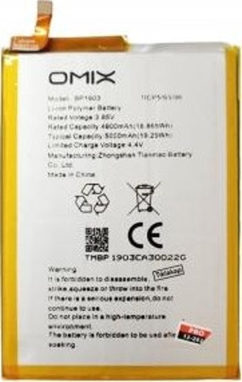 Omix X400 Pil Batarya 5000 Mah Bp1903