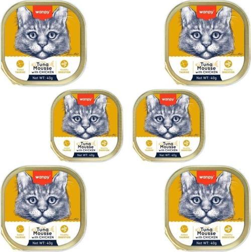Ton Balıklı Ve Tavuklu Alutray Kedi Yaş Maması 40 Gr x 6 Adet