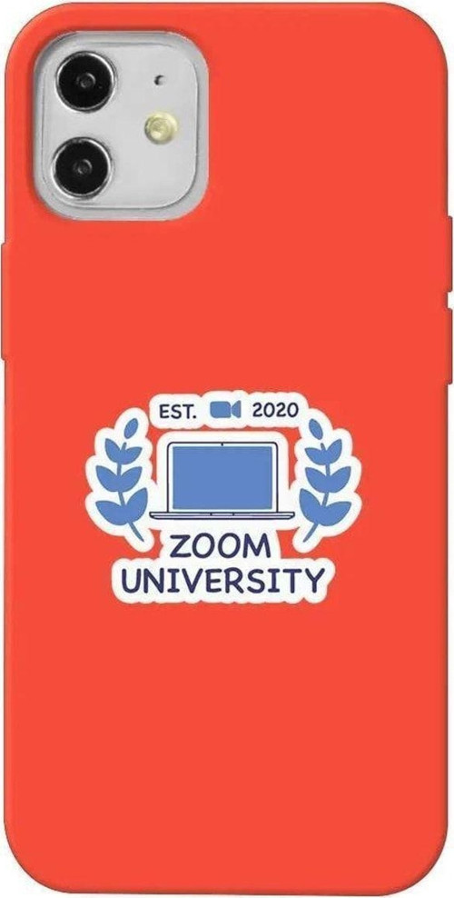 İphone 12 Mini Turuncu Renkli Silikon Telefon Kılıfı - Zoom Üniversitesi