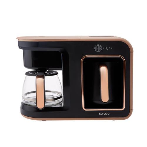 Hatır Plus 2 in 1 Türk Kahvesi ve Filtre Kahve Makinesi Rosie Brown