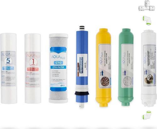 Açık Kasa Su Arıtma Cihazı 7li Filtresi Standart Membran Set