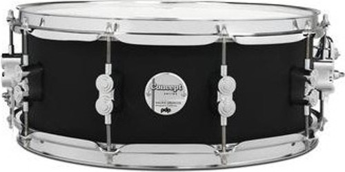 Concept Akçaağaç 14x5.5” Trampet (Mat Siyah)