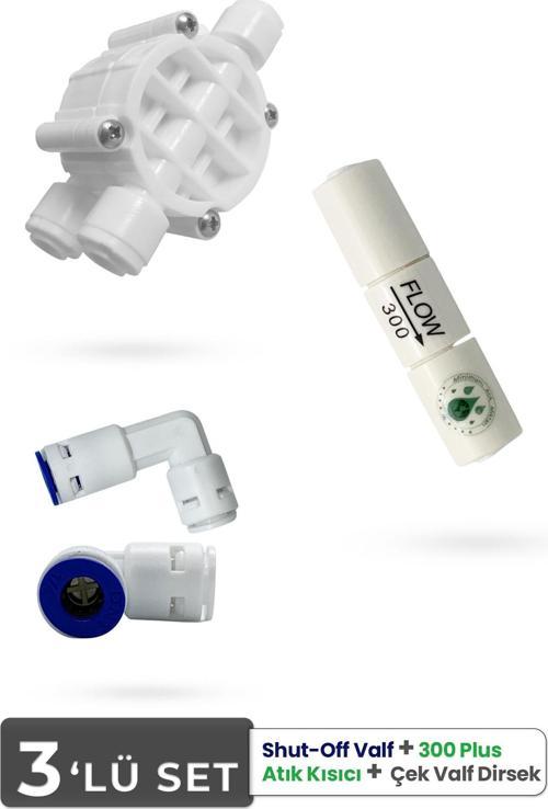 Arıtma Cihazı İçin Yenileme Kiti (Quick Check Valve-Shut Off-Flow)