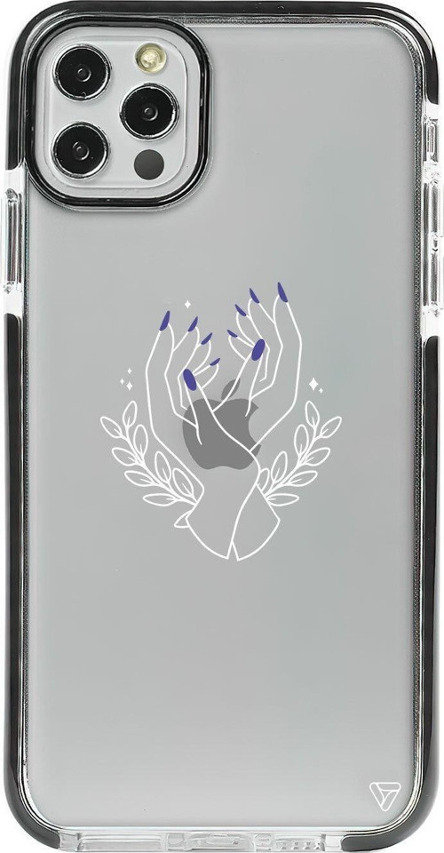 İphone 12 Pro Siyah Impact Eller 2 Premium Telefon Kılıfı