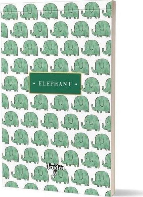 Elephant 15 x 23 80 Yaprak Soft Çizgisiz Bloknot