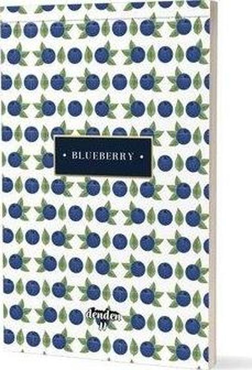 Blueberry Küçük 11 x 15 80 Yaprak Soft Çizgisiz Bloknot