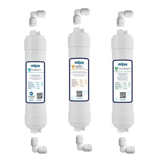 Kapalı Kasa Su Arıtma Cihazı AquaFlo 12 inç 3lü Inline Su Arıtma Ön Filtresi